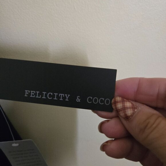 Felicity & Coco NWT Seamed Pencil Dress Black Exposed Gold Zip Size XL - Picture 6 of 10